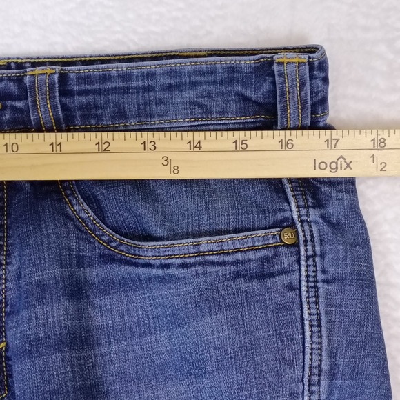 5.11 Tactical Mens Jeans Blue Size 32x30 Fits 34x28 Straight Denim Pockets - Picture 5 of 16